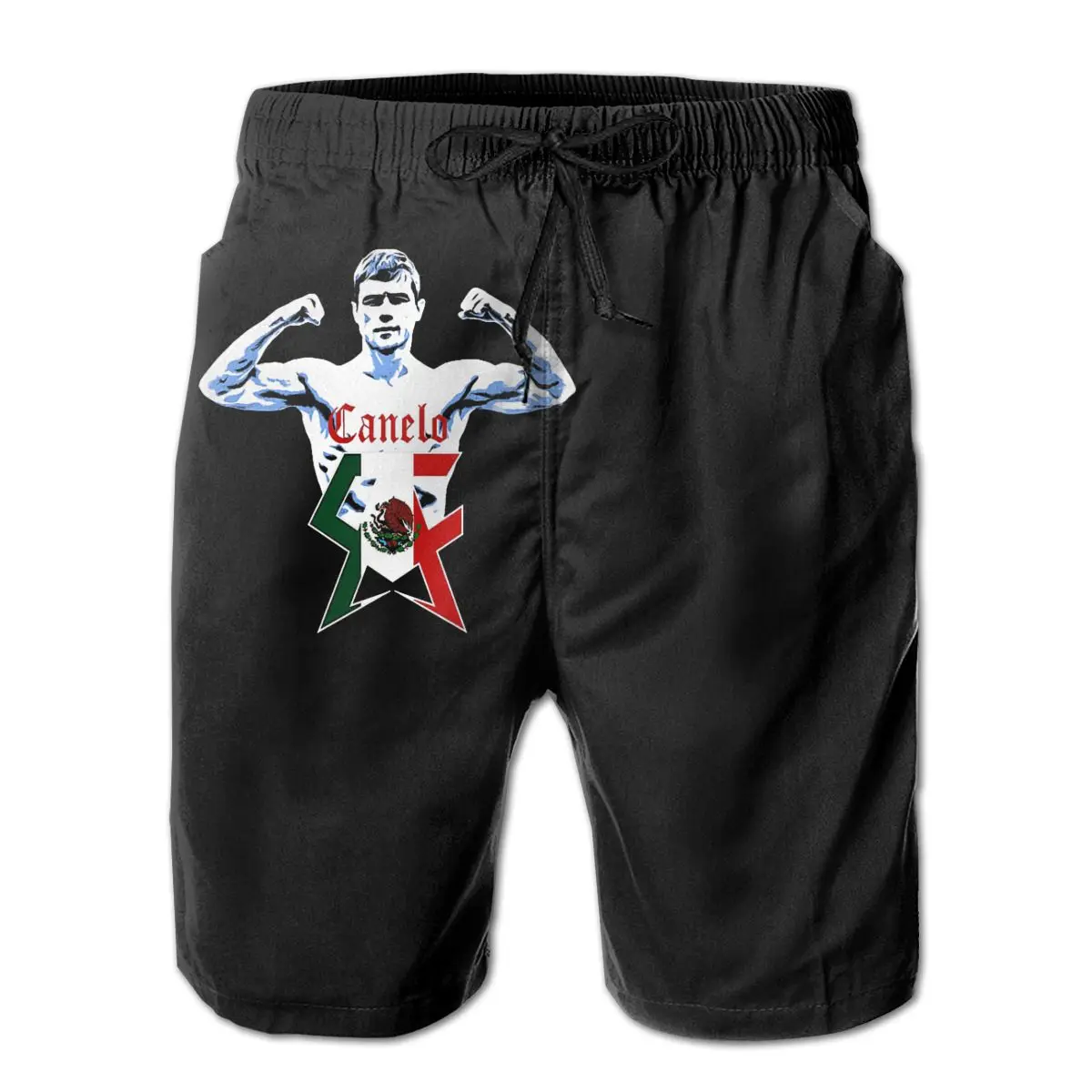 

Summer Men Causal Short Breathable Quick Dry Humor Graphic R257 Casual Canelos Alvarez Essential 1 Pants
