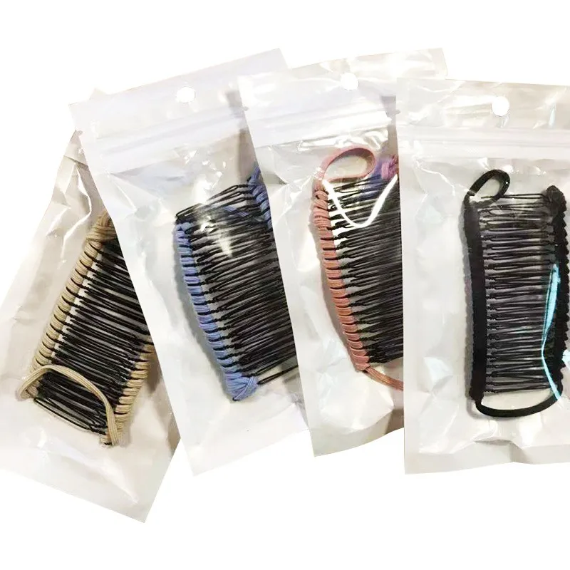 Винтажная заколка для волос в форме банана Женская Расческа ленивых Волшебная