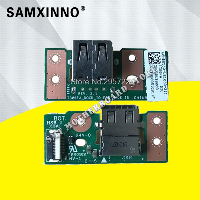 Для For Asus T300 T300F T300FA dOCK IO PCB ноутбук аудио USB Плата интерфейса хорошо протестирована