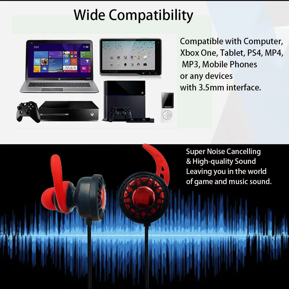 Игровая гарнитура для ПК наушники с микрофоном и регулятором громкости Стерео