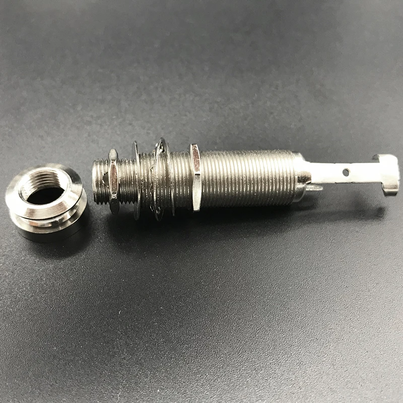 Гитарный концевой разъем 6 35 мм штекерные розетки резьбовой цилиндер гитарный