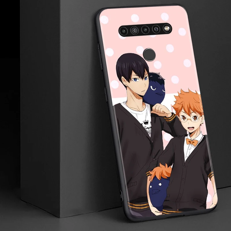 

Haikyuu Hinata for LG G8 G8S G8X V30 V35 V40 V50 V60 ThinQ Q60 K40 K50 K51 K61 K71 K92 K62 Soft Black Phone Case