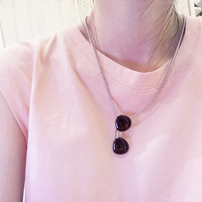 Ожерелье-цепочка для очков в минималистическом стиле женское модное ожерелье