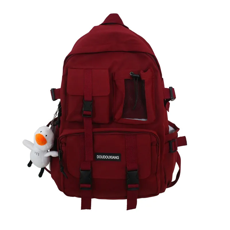 Нейлоновый рюкзак для женщин и мальчиков сетчатый дорожный ранец учеников школы