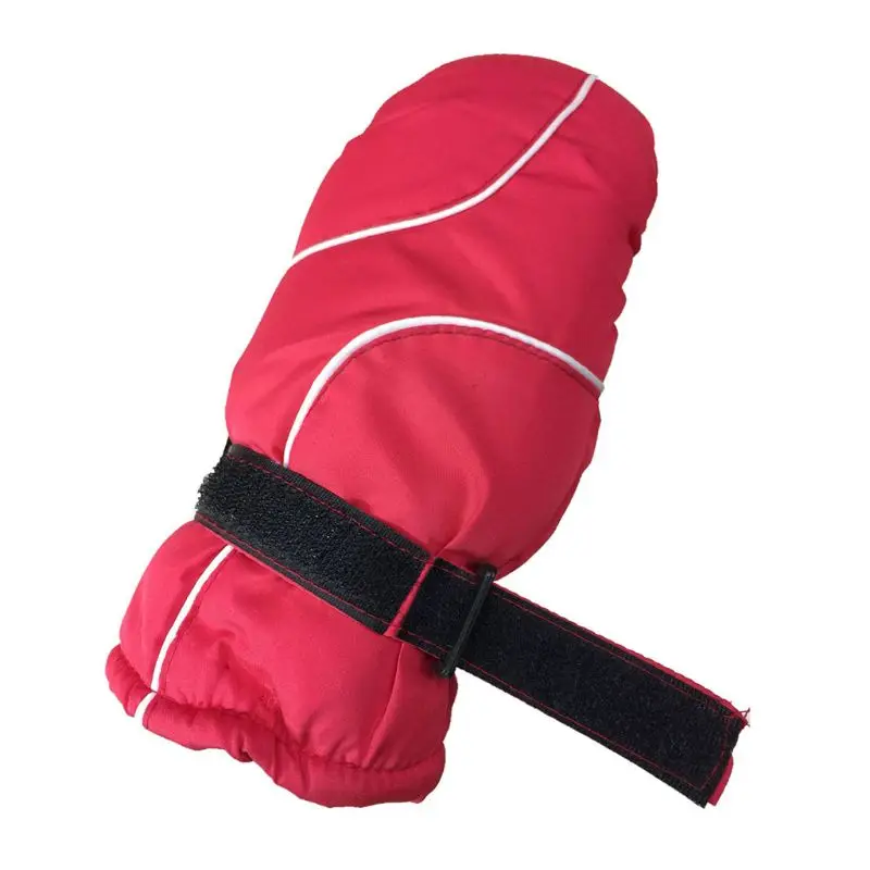 

Children Thick Warm Stitching Ski Gloves Fashion Waterproof Windproof Outdoor Kids Girls Boys Mittens CORB