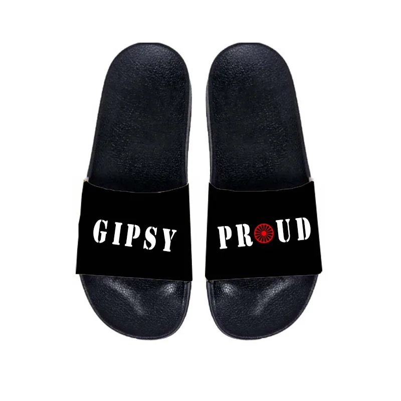 Шлепанцы цыганские для мужчин гордые сандалии с принтом Нескользящие пляжная