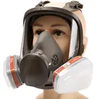 6800 полный респиратор для лица с двойным фильтрующим картриджем, Пылезащитная маска для лица для распыления краски, полировки, безопасности работы