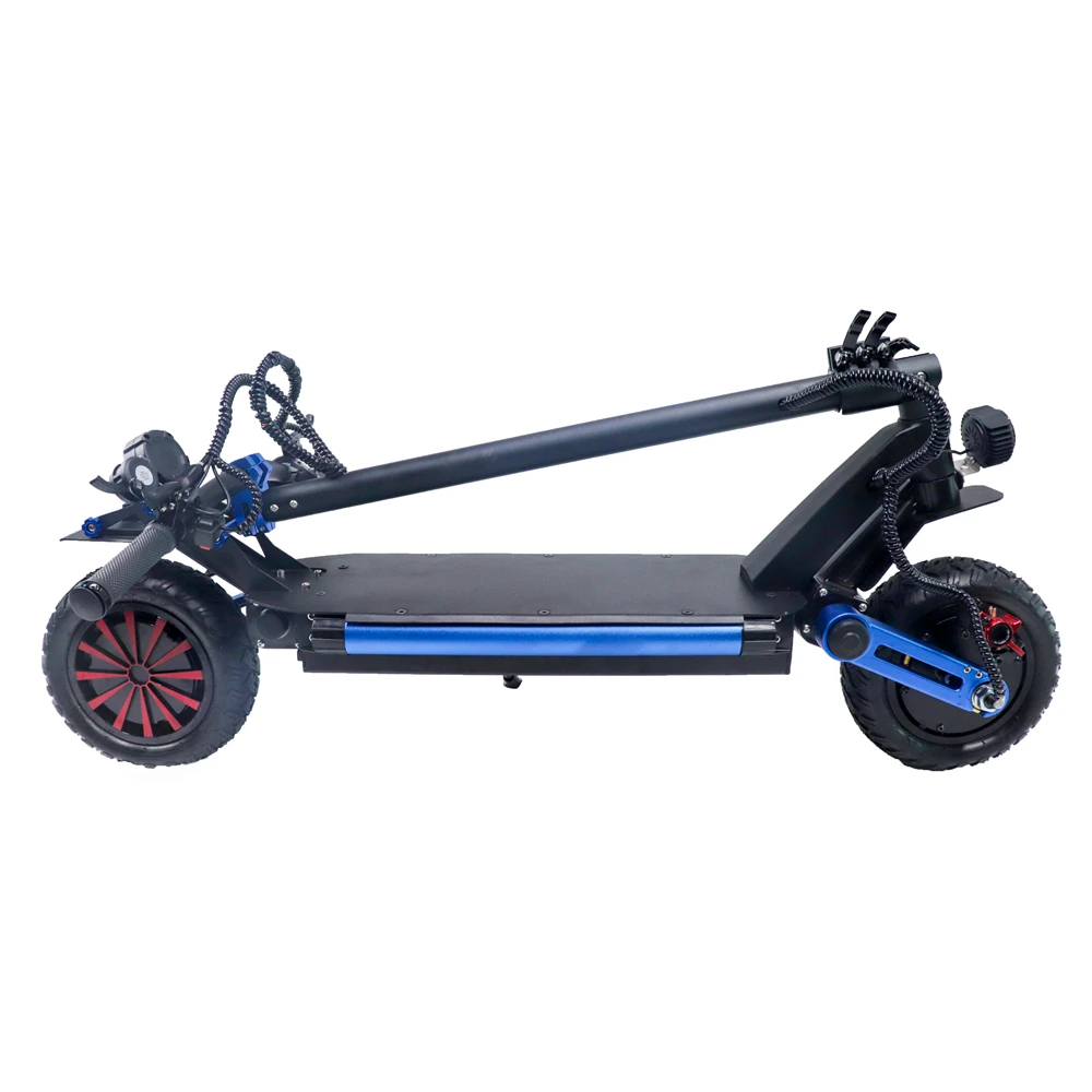 

C2-038 10 Inch Electric Scooter Folding Two-wheeled Light Mini Lithium Electric Scooter 52v 800W Overseas stock