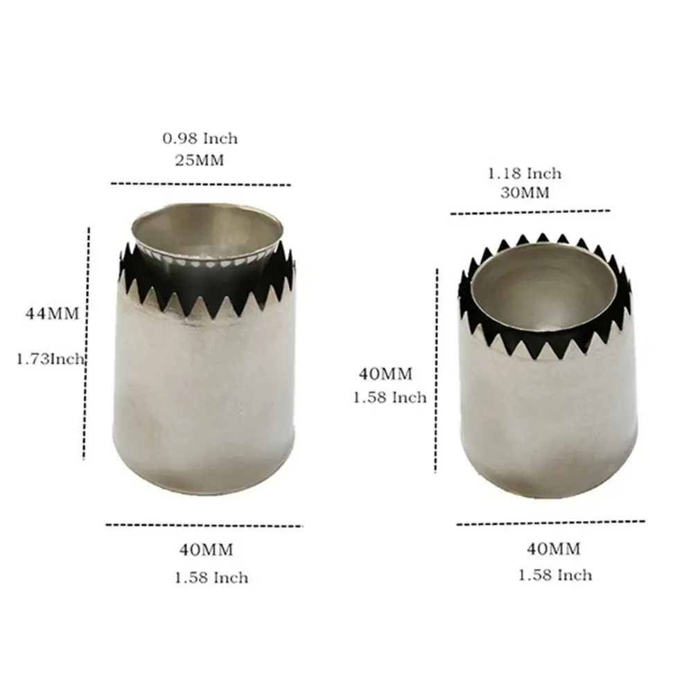 

Universal Cookies Mold Piping Nozzles Stainless Steel Icing Piping Nozzles Cake Decorating Tools DIY Sulta Ring