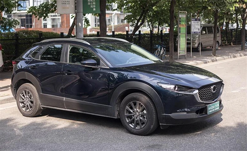 Для Mazda CX-30 CX30 2020 2021 2022 багажник на крышу Чемодан стеллажи для выставки товаров