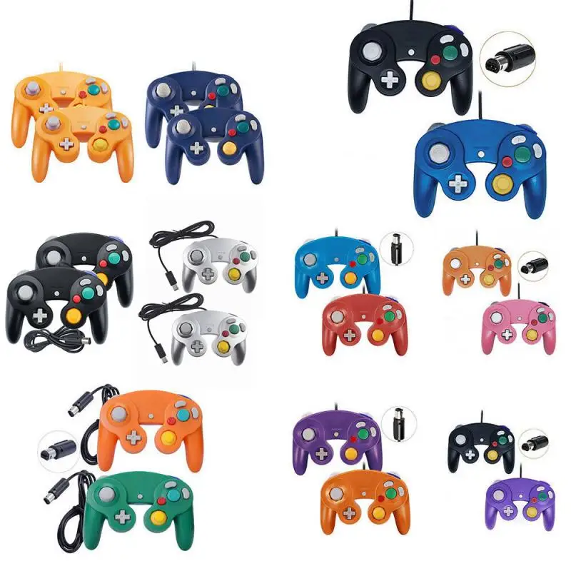 High Quality Wired Controller Gamepad Ergonomic Portable Comfortable Precise Control For Nintendo GameCube/ Wii U | Электроника