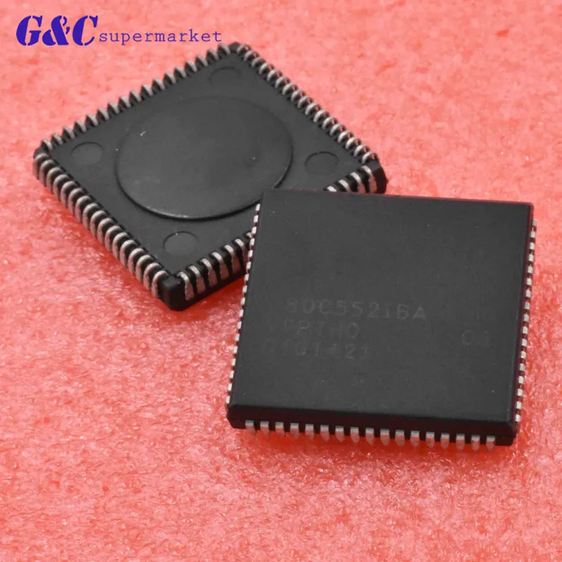 1/5 шт. P80C552IBA 8-битный 68 контактов хорошее качество diy Электроника | Электронные