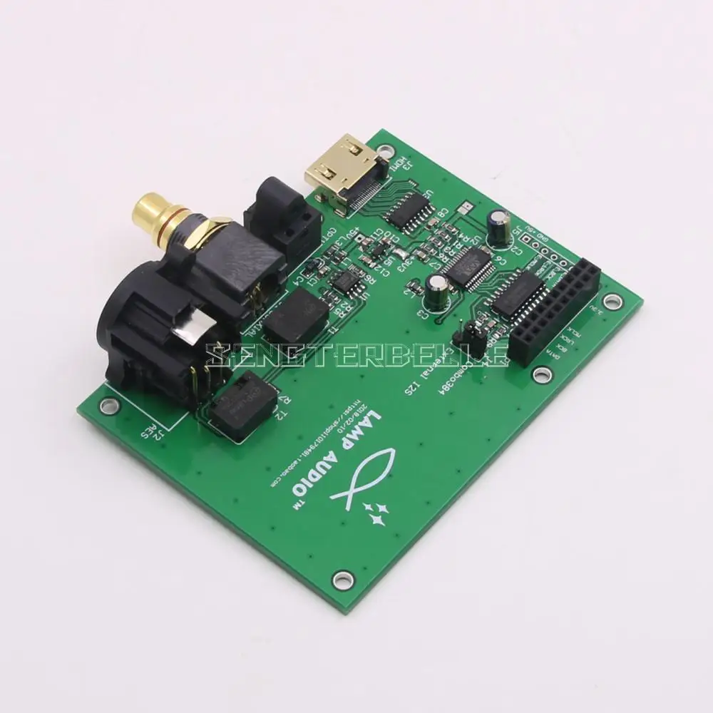 XMOS Amanero итальянский цифровой интерфейс USB к I2S/IIS коаксиальный SPDIF выходная плата