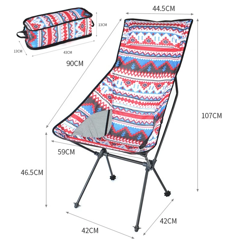Satin Al Arkalığı Sandalye Plaj Yürüyüş Balıkçılık Katlanır Sandalye Açık Taşınabilir Hafif Sırt çantasıyla Kamp Sandalyeleri