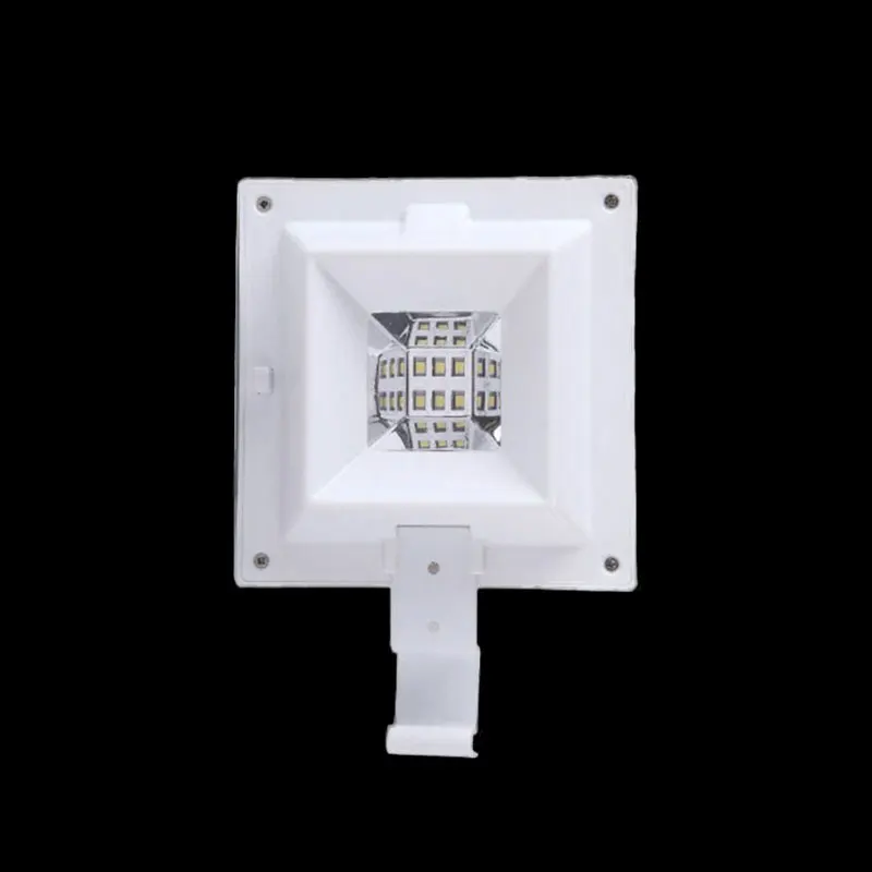 

Solar Light Waterproof Lights Lights 6LED Sensors Wall Lamp Square Fence Outdoor Lighting Hallway White Balcony Corridor