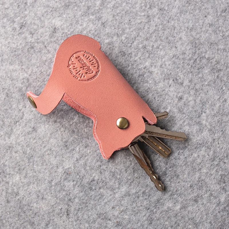 Умный брелок из натуральной кожи винтажный органайзер для ключей от дома