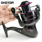Рыболовная катушка GHOTDA 1000-7000 Max Drag 12 кг; Катушка для рыбалки 5,2: 1, высокоскоростная металлическая катушка для спиннинга катушка для удочки Saltwater
