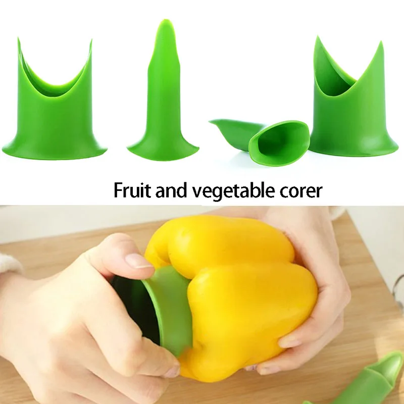 Фрукты и овощи пробоотборник из двух частей перец плантатор томатный сердечник