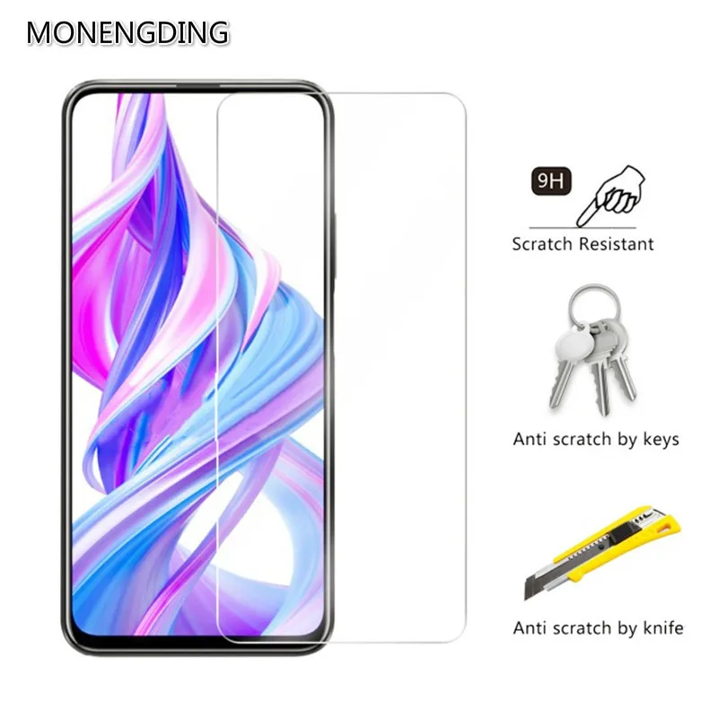 Закаленное стекло 2.5D для Huawei Honor 9x 8x Защитная пленка экрана Honor9x Pro Защитное