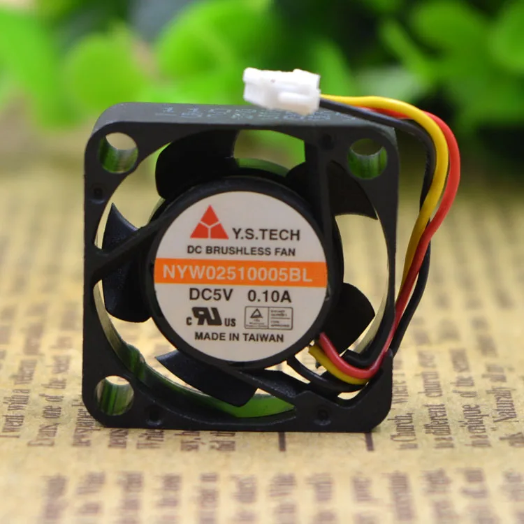 Wonsan NYW02510005BL 2510 5V 0.1A 2.5CMcm Ball Micro Cooling Fan |