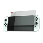 Закаленное защитное стекло для Nintendo Switch OLED, 2 шт., защитная пленка для экрана HD, аксессуары для Nintendo Switch OLED