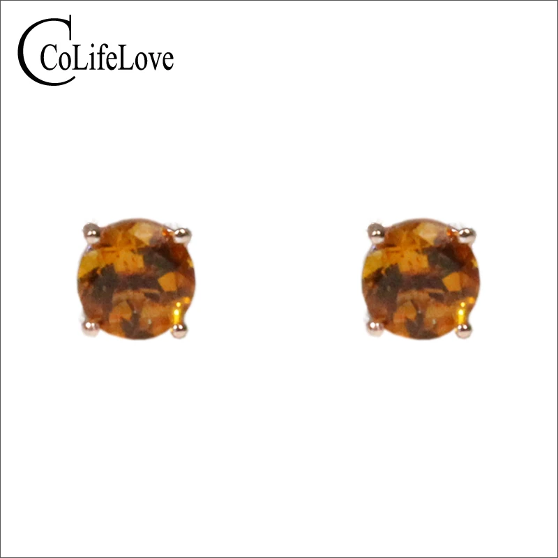 Женские простые серьги гвоздики 925 для повседневной носки оригинальная деталь 5