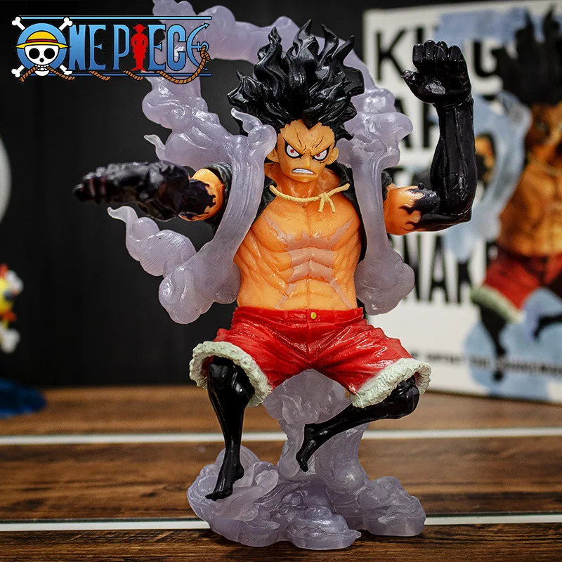 

One Piece Anime 15CM Luffy Gear 4 Figurine Action Figure Adult Children Toys Japan Manga Kids Cartoon Gift Ornament Decoration
