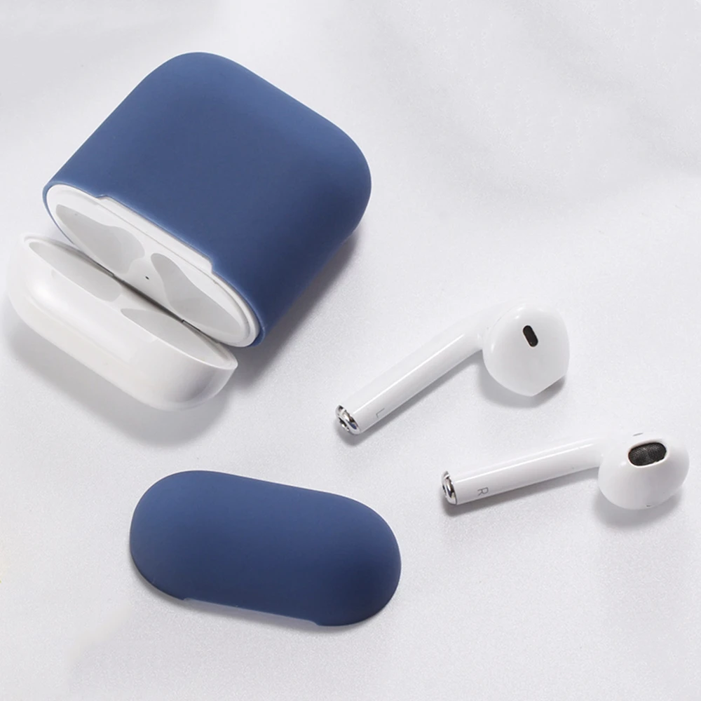 ТПУ силиконовый Bluetooth беспроводной чехол для наушников с посылка коробка защитный чехол кожа посылка для Apple Airpods