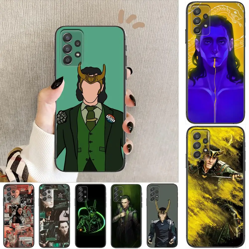 Чехол для телефона Marvel Мстители Loki корпус Samsung Galaxy A70 A50 A51 A71 A52 A40 A30 A31 A90 A20E 5G S