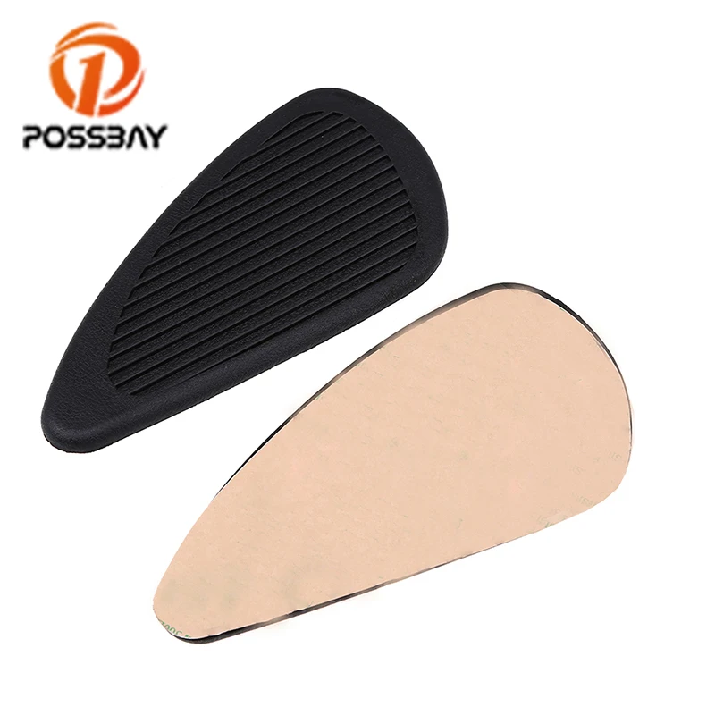 Наклейка на бак мотоцикла POSSBAY черная наклейка мотоцикл 3D мотоциклист для Honda Yamaha