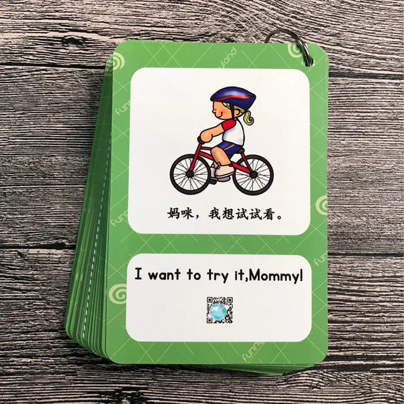 100 флэш карты для ежедневного разговора родитель ребенок с картинкой забавные