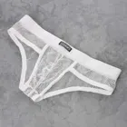 Мужское Сетчатое нижнее белье, сексуальные трусы, прозрачное летнее дышащее нижнее белье, трусы, шорты, крутые мужские трусы с низкой посадкой