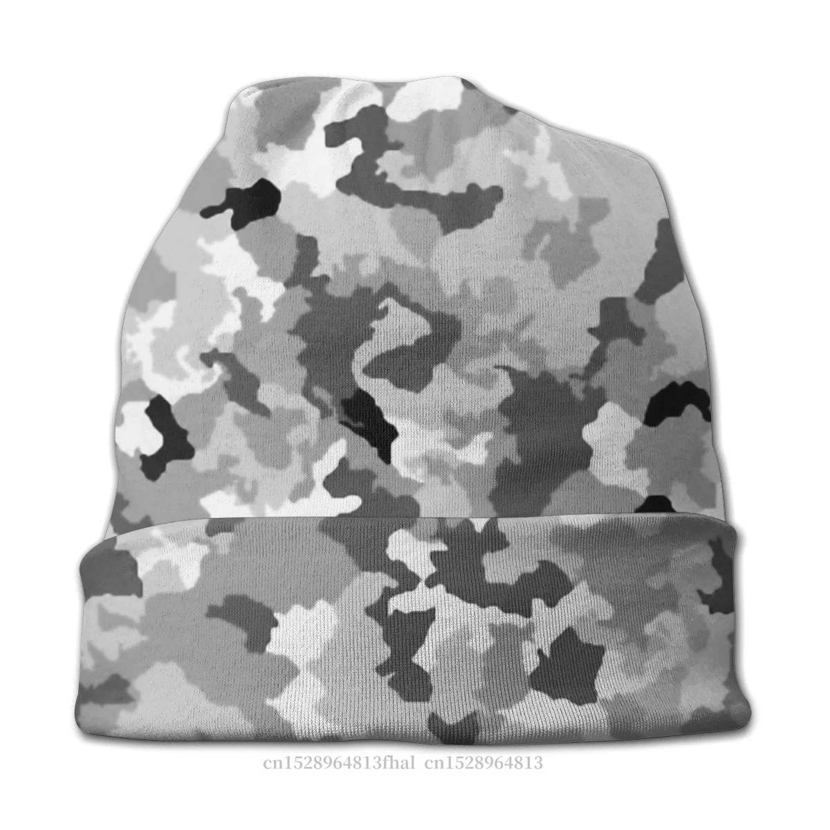 Зимние капот Homme модные вязаная шапка с камуфляжным принтом камуфляжные