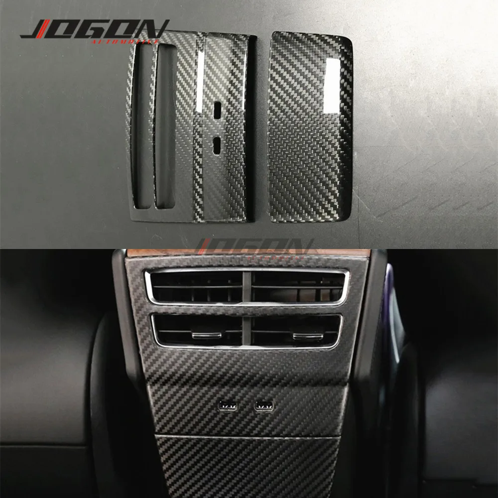 

Car Interior Parts Rear Seat Center Console Air Vent Dashboard Outlet Panel Trim For Tesla Model S Model X 2014 - 2019