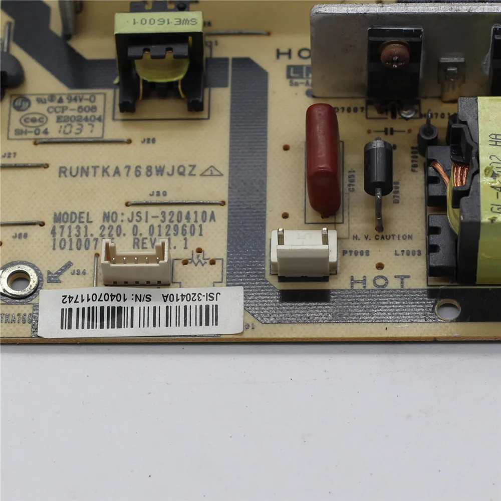 RUNTKA768WJQZ JSI-320410A плата поддержки мощности JSI 320410A профессиональные Запчасти для