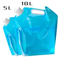 5l10l water bags foldable portable drinking camp cooking picnic bbq water container bag carrier water tank camping equipment