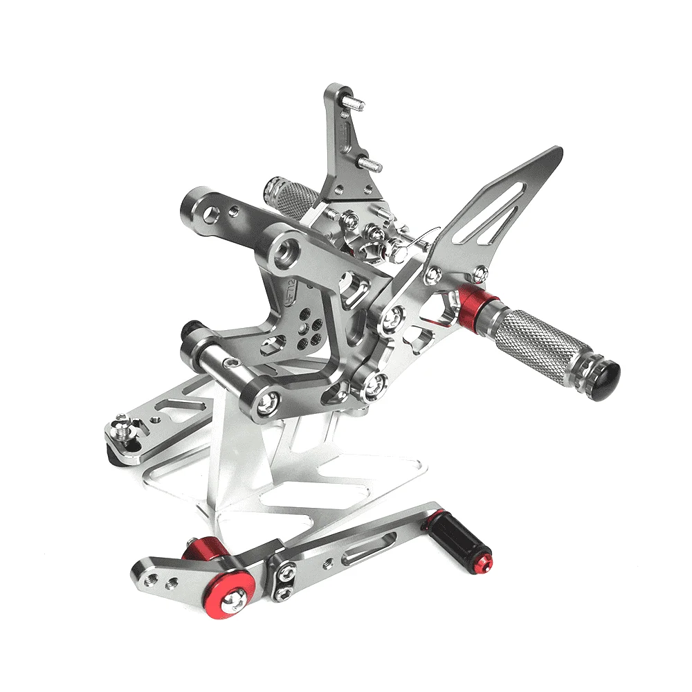 

CNC Aluminum Motorcycle Adjustable Footrest Rearsets Rear Sets Foot Pegs For YAMAHA YZF-R1 2015-2020