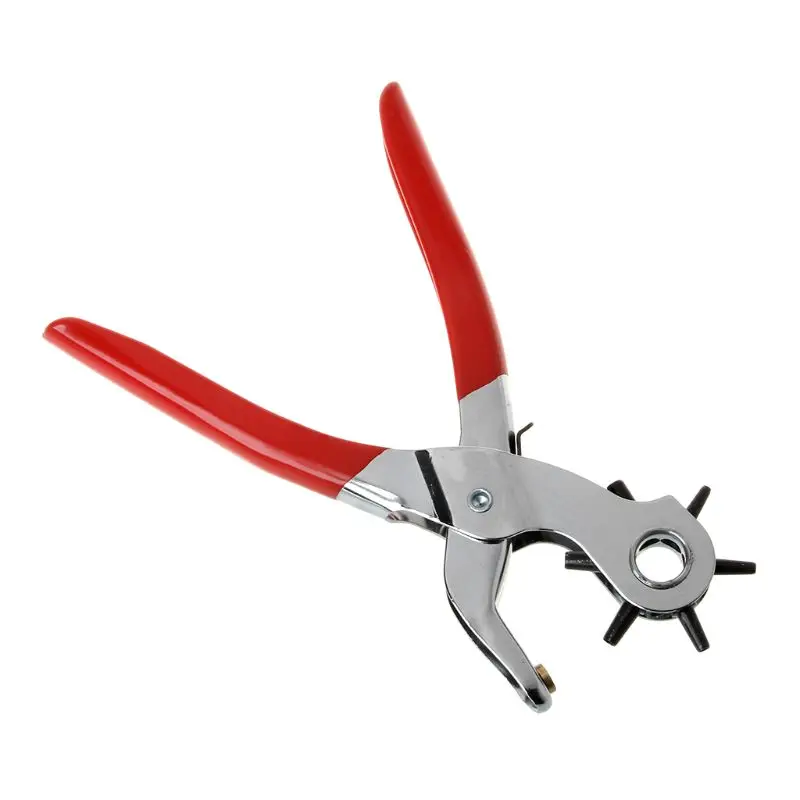 Кожаный ремень перфоратор плоскогубцы петля швейная машина кожевенное ремесло