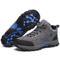 new fashion men hiking shoes lace up men winter mountain climbing boots outdoor women sport shoes jogging trekking sneakers