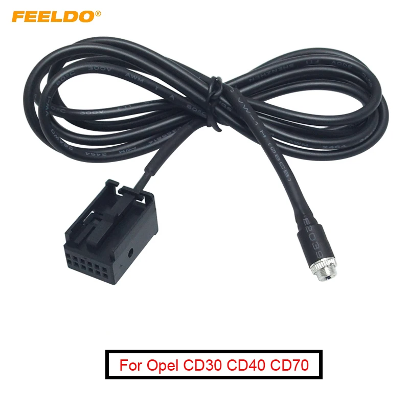 USB кабель FEELDO для Opel CD30 CD40 DVD 90 NAVI 12 Pin|Кабели адаптеры и разъемы| |