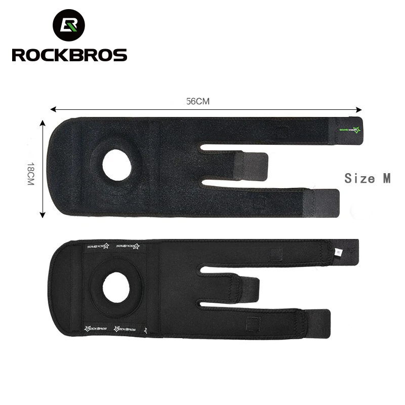 ROCKBROS профессиональный бег поддержка колена для спорта безопасность