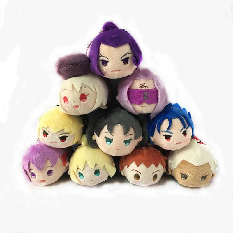 

Anime FGO Fate/Grand Order Unlimited Blade Works Cosplay Plush Doll Pendant Toy Keychain Keyring Bag accessories Gift