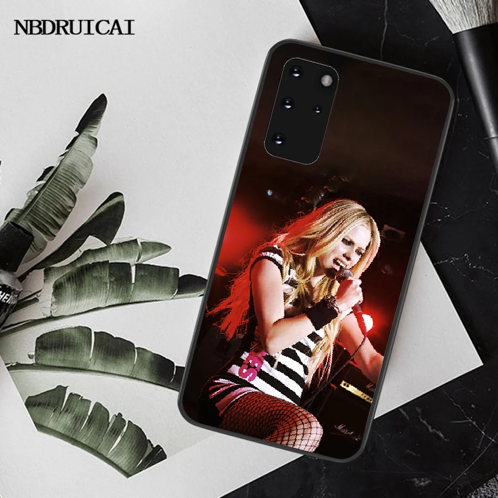 PENGHUWAN Avril Ramona Lavigne Soft Silicone TPU Phone Cover for Samsung S20 plus Ultra S6 S7 edge S8 S9 S10 5G | Мобильные телефоны