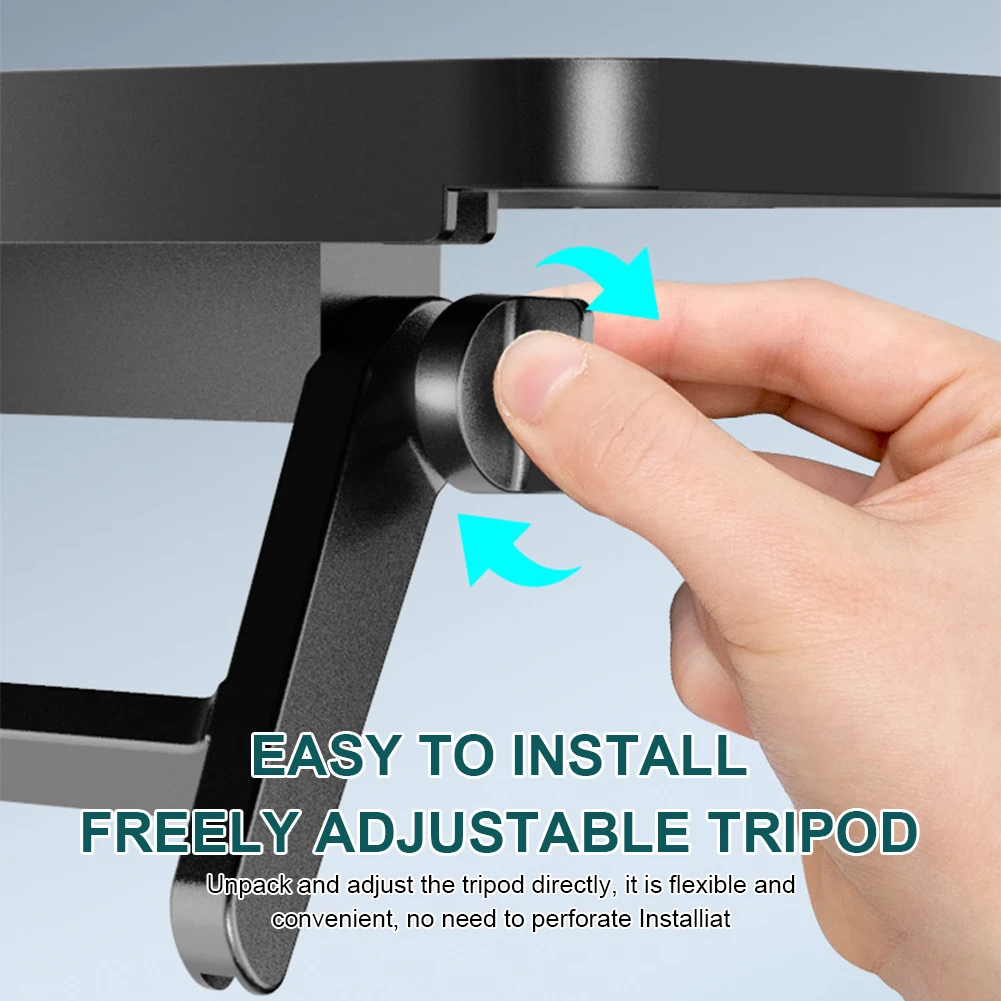 Adjustable Multifunctional Screen Top Monitor Shelf No Punching TV Set Box Router Computer Storage Shelves | Дом и сад