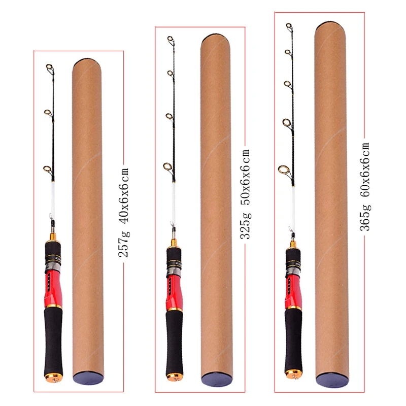 

YINGTOUMAN 60/70CM Super Light 86g Fishing Rod Spinning Portable od Ultralight Rock Fishing Rod