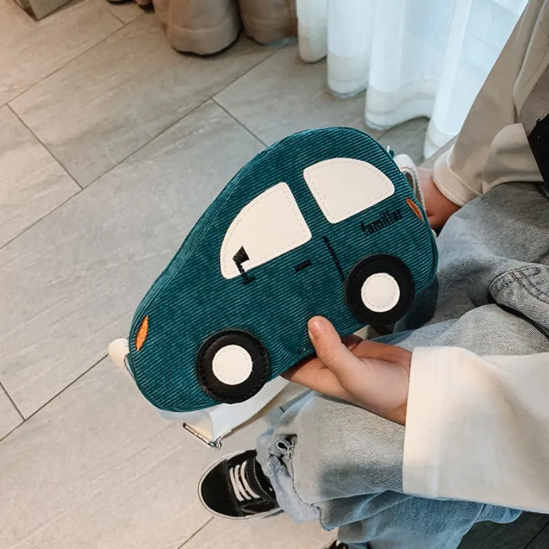 Мини-кошелек с милым автомобилем для монет сумка мальчиков из композитного
