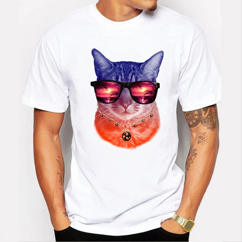 Футболка мужская большой код одежда с принтом негабаритная футболка рисунком