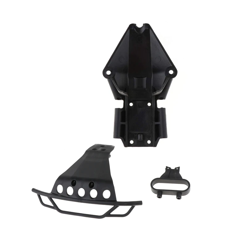 

1 шт. 1/10 защита переднего бампера и 1 шт. Задний дифференциал для Traxxas Slash 4X4 HQ727 1/10 Запчасти для радиоуправляемых автомобилей