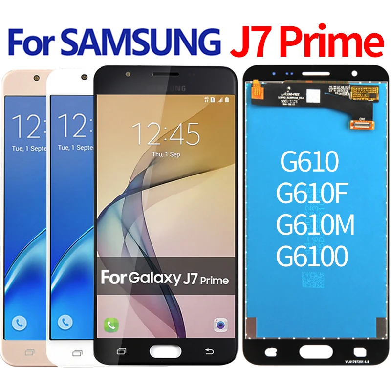 Оригинальный ЖК дисплей для Samsung Galaxy J7P J7 Prime G610 G610M G610F G610Y с сенсорным экраном и