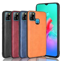 For Infinix Hot Lite Case Suture Soft Edge Leather Hard Phone Cover For Infinix Hot Lite Case 6 6 